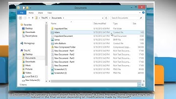 How to use checkboxes to select items in Windows® Explorer in Windows® 8.1