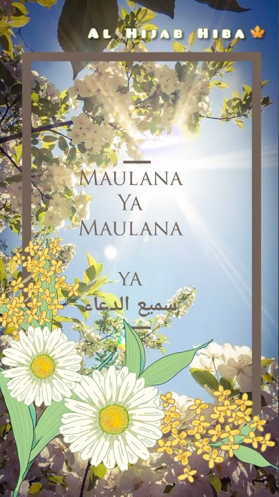 Arabic Nasheed WhatsApp status vedio |Maulana ya Maulana cover by Ayesha Abdul Basit |Nasheed lover💝