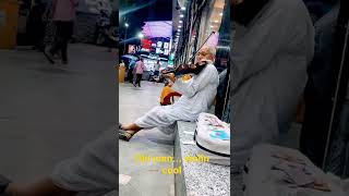 Old Man Playing Tujh Sang Bair....