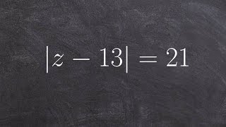 Solving a Two Step Absolute Value Equation Wealth