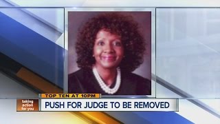 Judge to be removed from bench