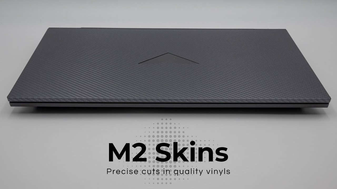 M2Skins HP Victus 16 (2021) Wrap Around / Top Lid Skin Installation