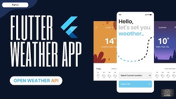 Flutter Weather Application with API | Flutter for Beginners 2024 | Flutter OpenWeatherMap | Part 1