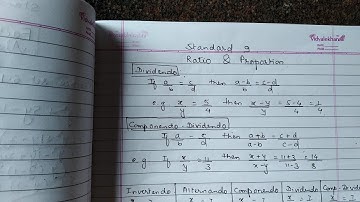 standard 9, Ratio and proportion, operations on equal ratios, practice set 4.3