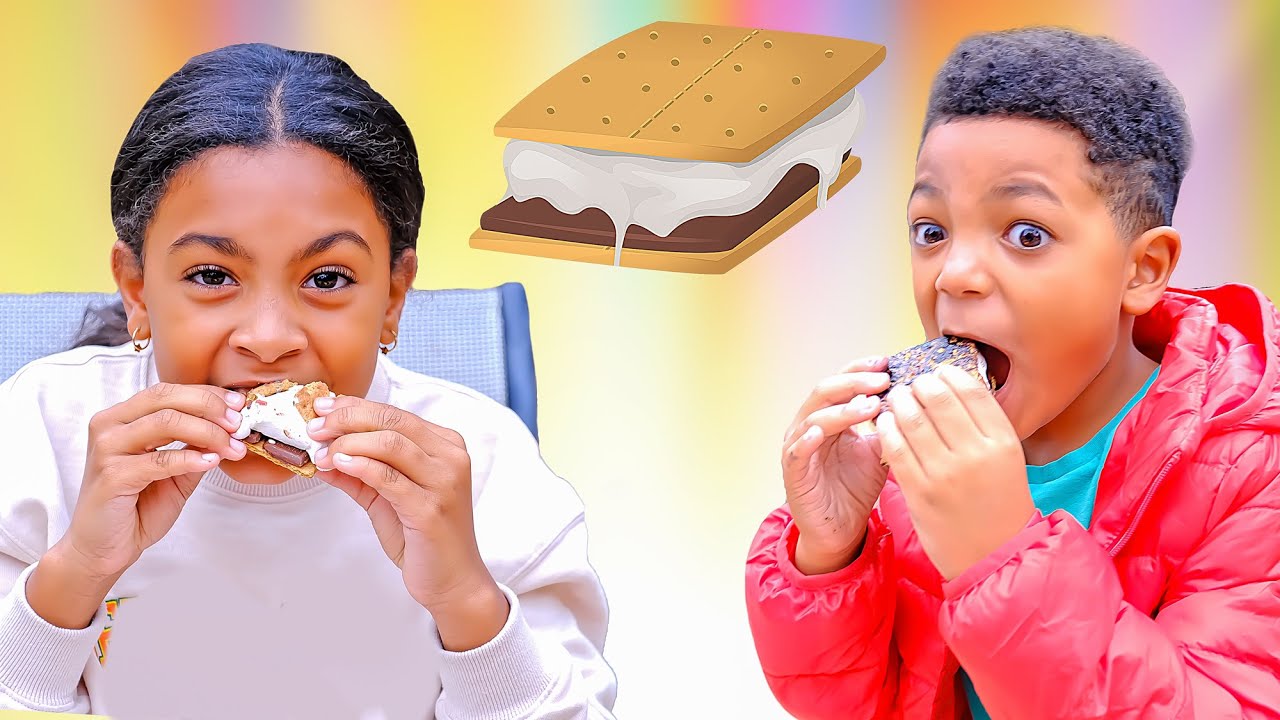 We Made Spooky Halloween S'mores!
