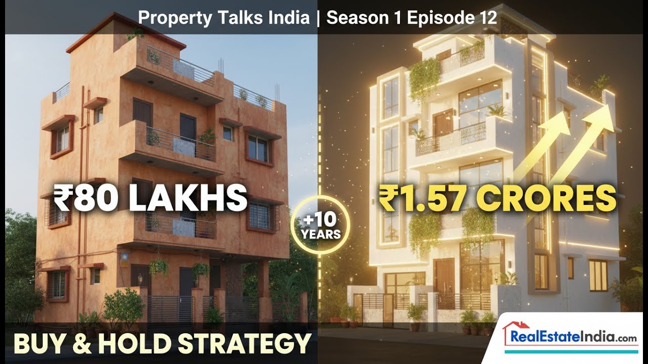 Buy and Hold Real Estate Strategy Property Valuation | Property Talks India 