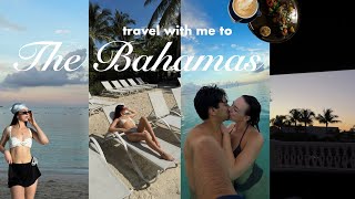 BAHAMAS VLOG 🌊 couples trip, good eats, luxury stay, bluest water & exploring Nassau