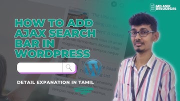 How to add Ajax Search for Free in WordPress | Realtime Search | Detail Explanation in Tamil (Free)