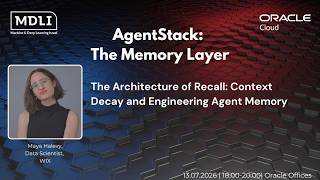 The Architecture of Recall: Context Decay and Engineering Agent Memory. Maya Halevy, WIX.