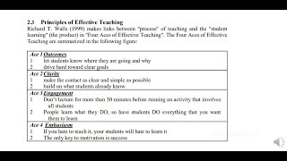 The Principles of Effective Teaching | The Science of Teaching: Principles That Actually Work