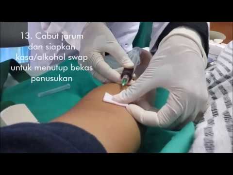 Pengambilan Spesimen Darah Vena Venous Puncture Youtube
