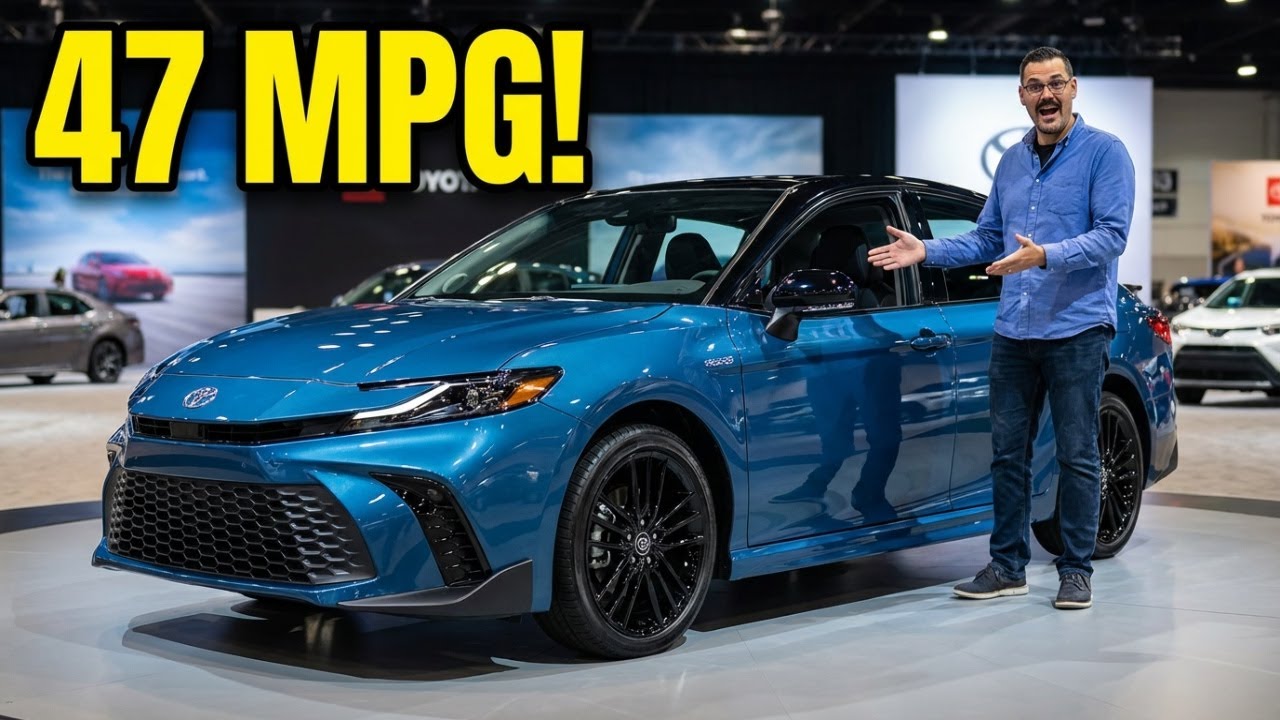 Первый взгляд: Toyota Camry XSE Hybrid 2025 года – самая эффективная модель на сегодняшний день.