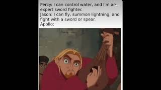 Percy Jackson memes with elevator music part 2