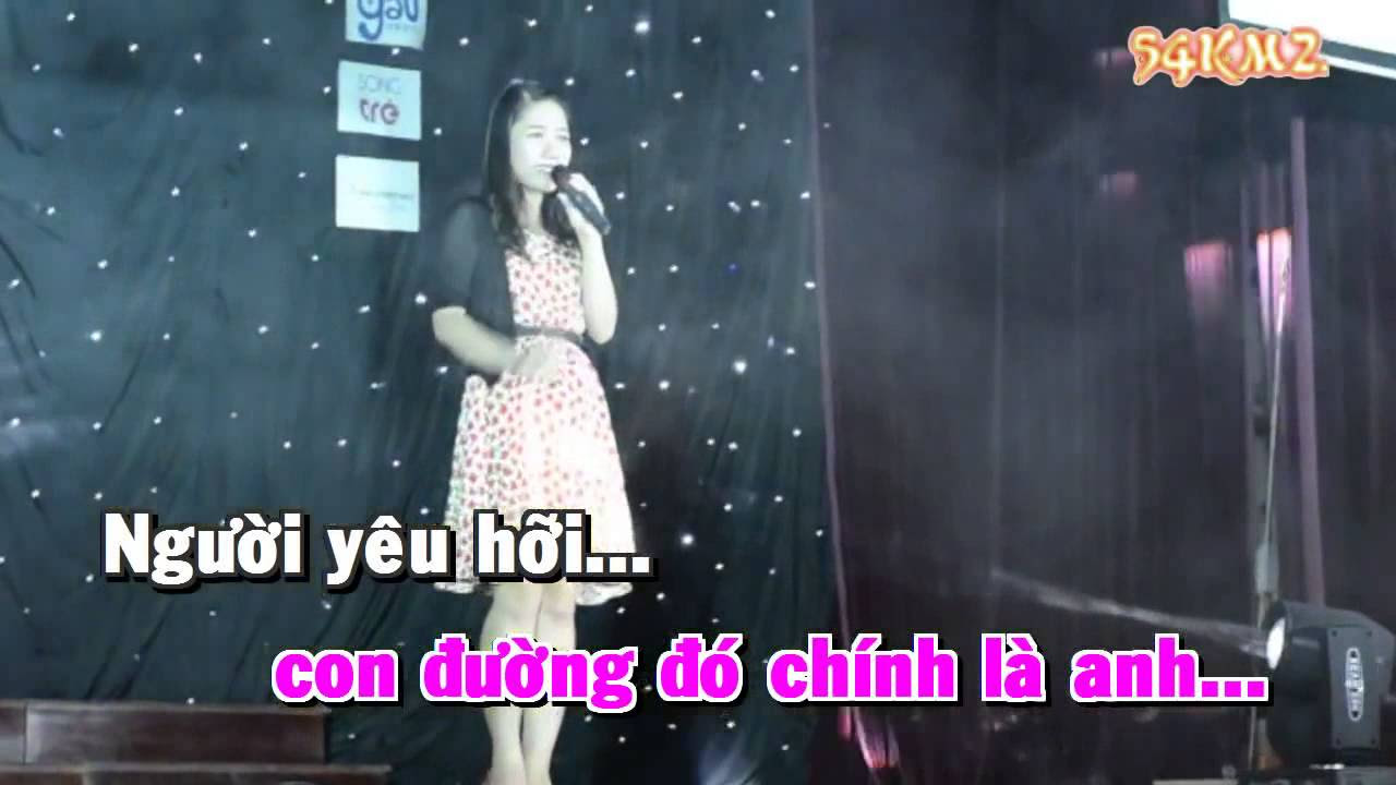 Con Đường Hạnh Phúc - Thùy Chi (KARAOKE Beat Chuẩn) - youtube