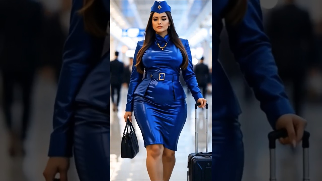 Dubai Air Hostess Style : Grace Glamour & Confidence 