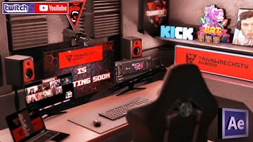 3D SPEED ART Animation - TRAINWRECKSTV SETUP!