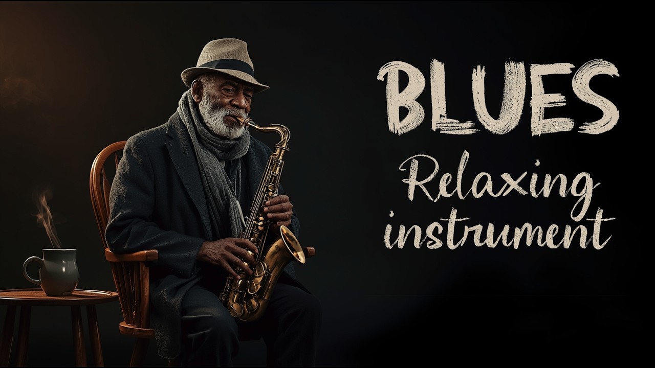 Lonely Rainfall – Slow Burning Blues Instrumental #618