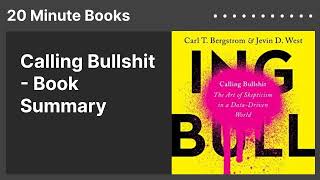 Famous Calling Bullshit - Book Summary Profile