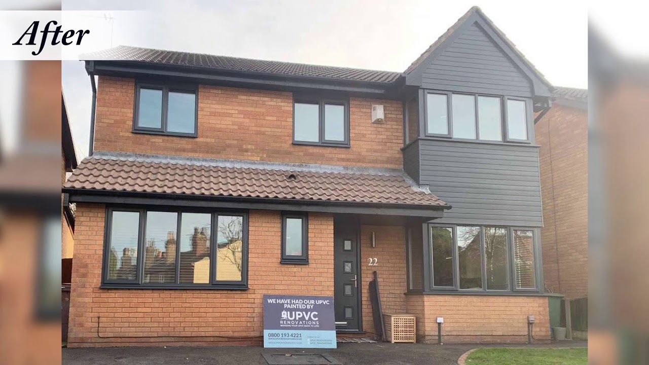 Painted UPVC Windows Before & After YouTube