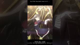 Top 10 Most Rewatchable Anime of All Time #Shorts
