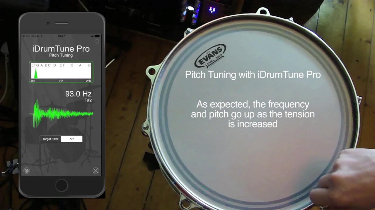 Drum Head Tuning Chart