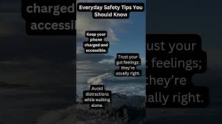 safety tips #safey #knowmore #knowledge