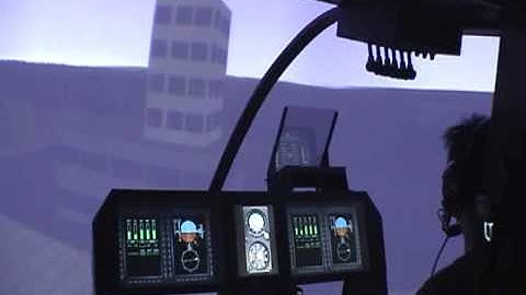 HeliFlight - R Full Motion Simulator @ University of Liverpool