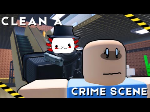 BECAME MAFIA AND GETTING SOME DIRTY CASH!!! Roblox Clean A Crime Scene