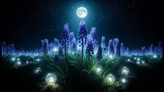 【夜に輝く】ムスカリの花が放つ幻想的な光とその秘密