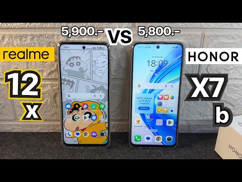 พรีวิว Realme 12X 5G vs HONOR X7b จ่าย 5,900 ตัวไหนคุ้ม ในปี 2024