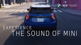The electrifying sound of MINI
