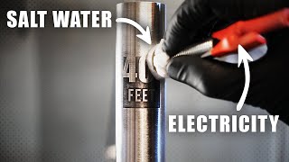 Metal etching - easy way to engrave metal parts
