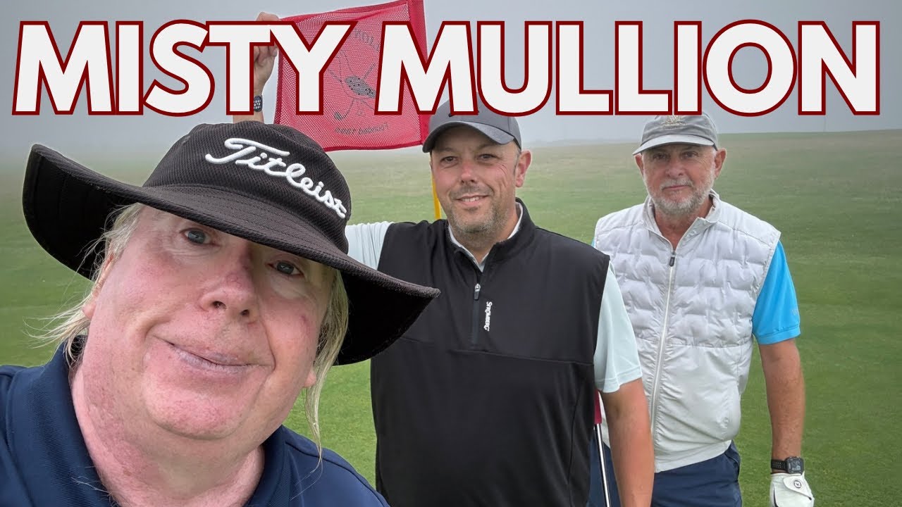 NEVER TOO FOGGY FOR GOLF. THIS IS MULLION GOLF CLUB