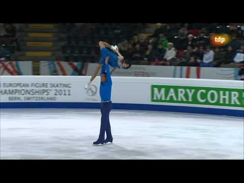 Alexander Smirnov y Yuko Kavaguti. Final Europeo P...