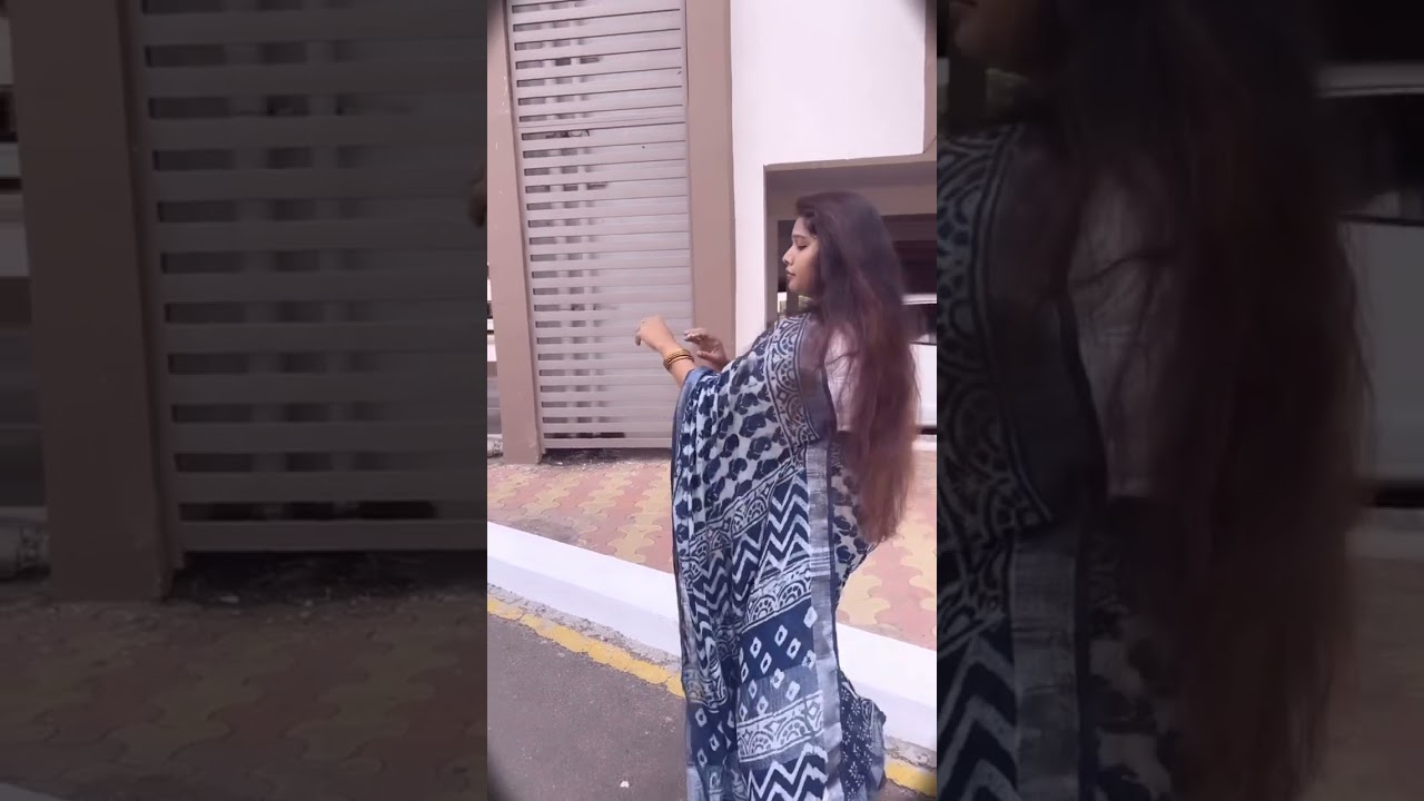 Vellai Niramea  B L U E   Saree Ryka 