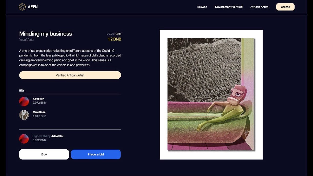 INTRODUCING AFEN MARKETPLACE