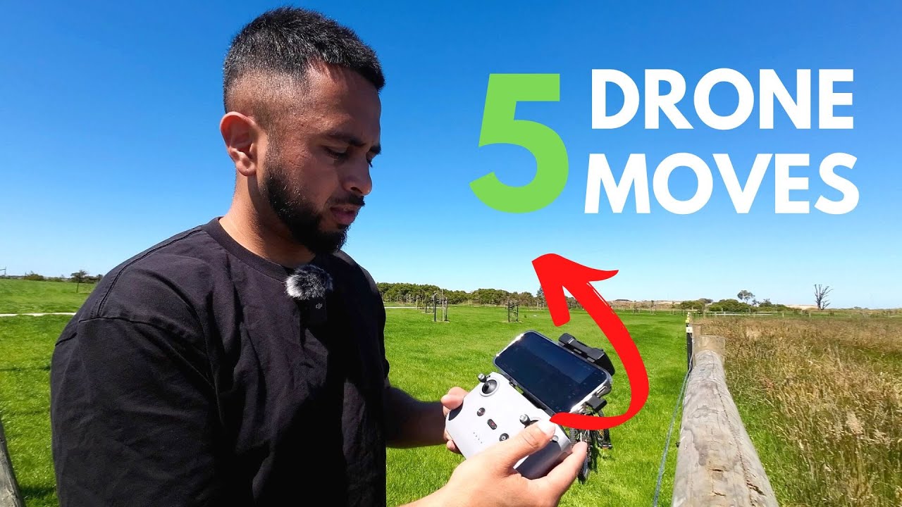 MASTER THESE 5 DRONE MOVES TO MAKE EPIC VIDEOS | DJI Mini 2 & Mini 3 ...