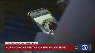 VIDEO: Indoor visits to nursing homes can resume, but with limitations