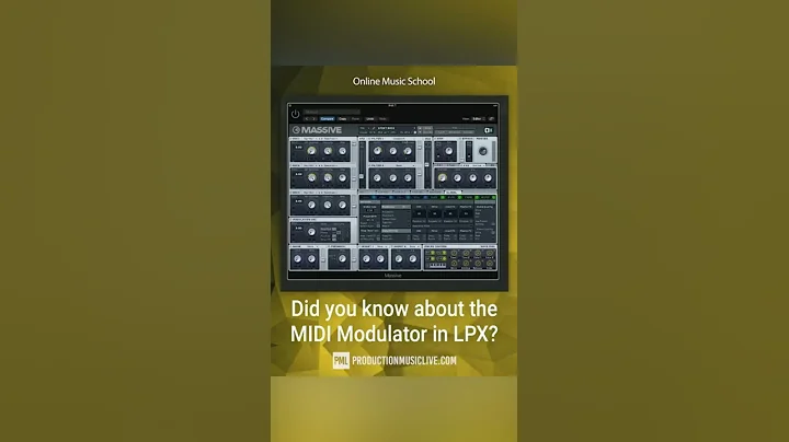 Logic Tutorial - MIDI Modulator #shorts