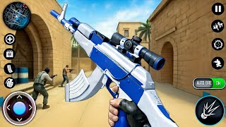 FPS Robot Shooter Gun Game - Zombie Counter Attack Shooting Games - Android Gameplay  screenshot 3