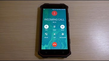 GinZZU RS8502 (IP68) Incoming Call