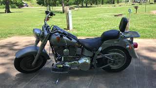 1990 Harley Davidson Fatboy All Original, 16,994 miles