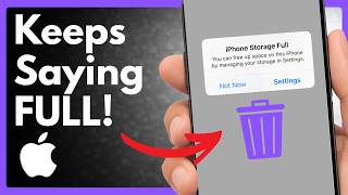 your iPhone keeps saying STORAGE FULL because nobody told you this