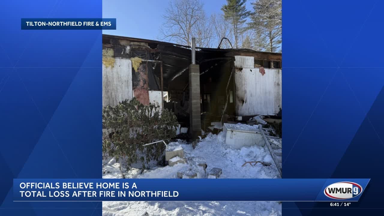Dog unaccounted for after house fire in Northfield - YouTube