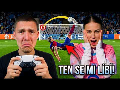 UČÍM MOJI HOLKU HRÁT FIFU!😂 (naštvala se...)