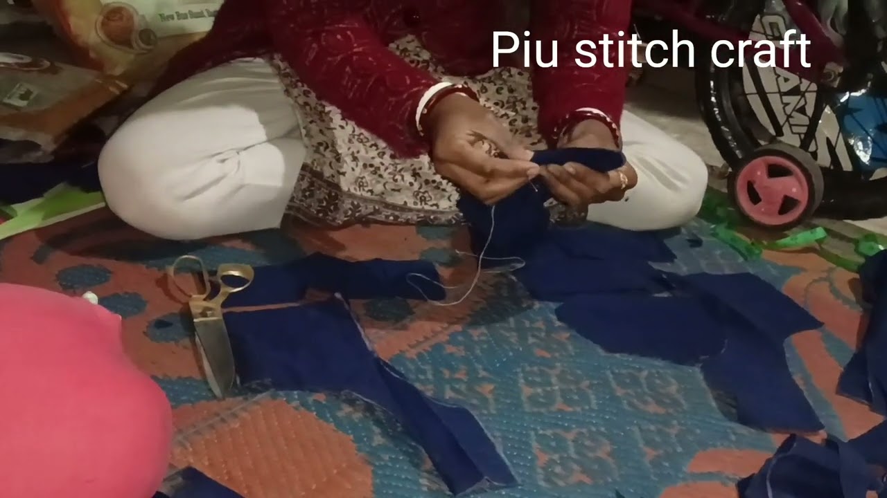 Bina machine ke hath sillyi se blause sillyi