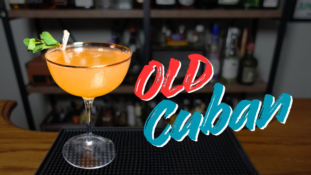 Коктейль OLD CUBAN ★ Игристый ром к Новому году