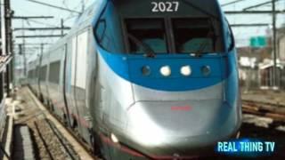 Amtrak train derails at N Y  Penn Station
