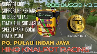 MOD OBB BUSSID V3.5 TERBARU -  SOUND RACING PULAU INDAH JAYA