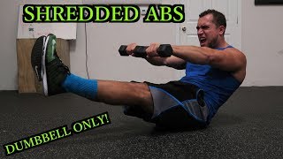 Intense Tabata Dumbbell Ab Workout (HIIT)